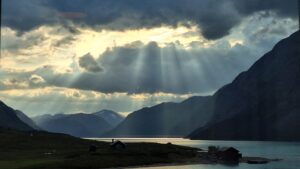 14.08.25 gjendesee im jotunheimen np nach einem gewitter