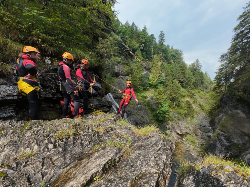 Canyoning am Plansee - das Highlight in den Alpen default