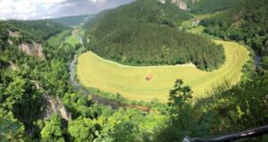 p panorama aussicht auf donau beim kopfmacherhaus