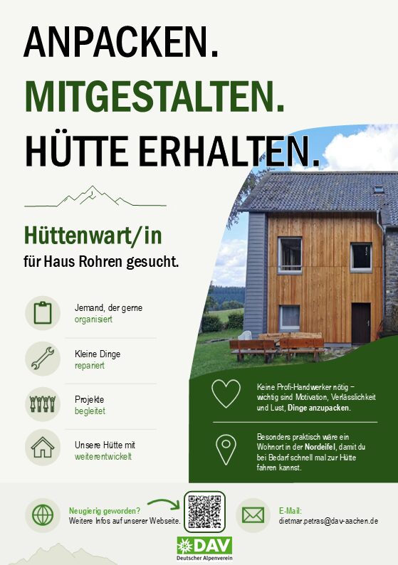 20260526 hüttenwartgesucht
