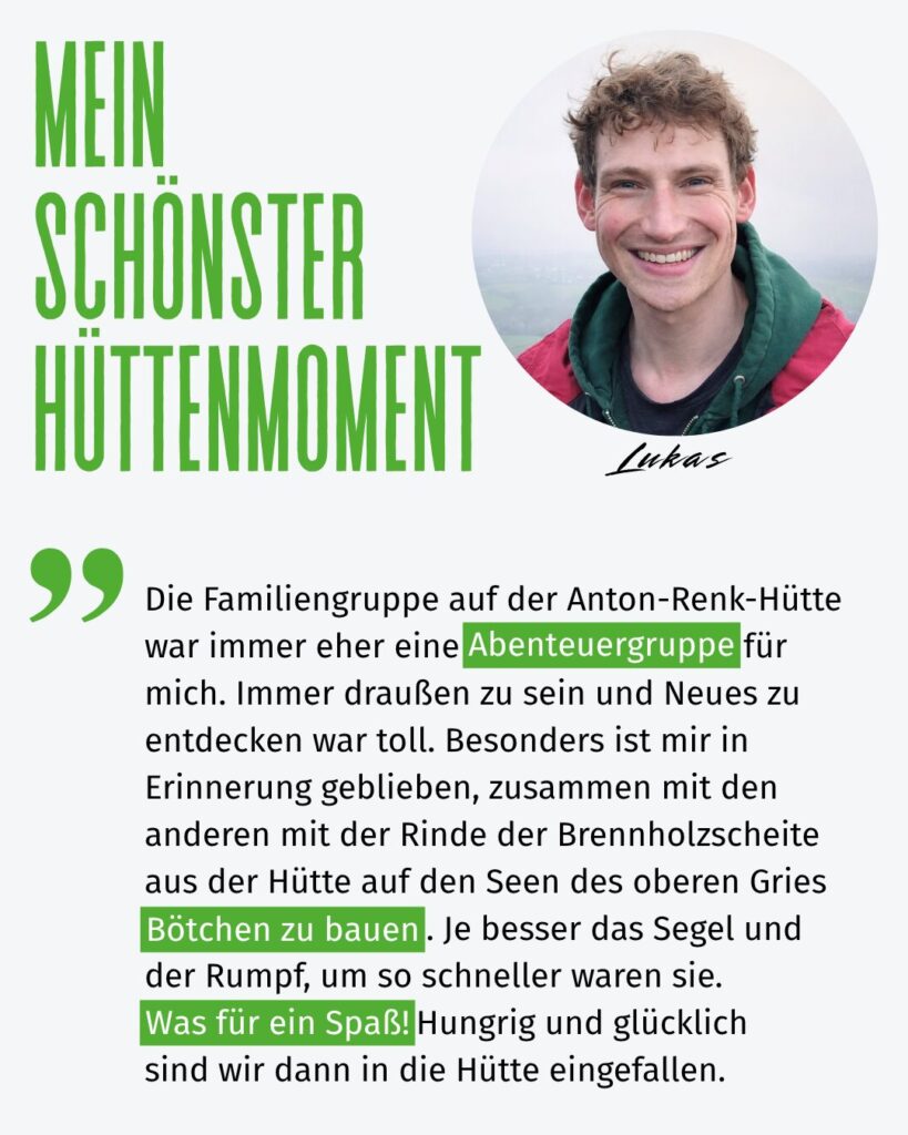 mein schönster hüttenmoment lukas 2